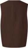 Pieces Gilet PCBOSELLA Vrouwen Hot Fudge XS
