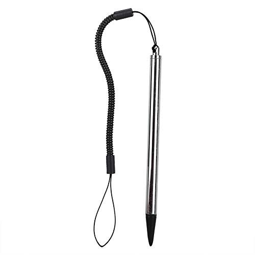 Be Winner Touchpen met springtouw, zilver