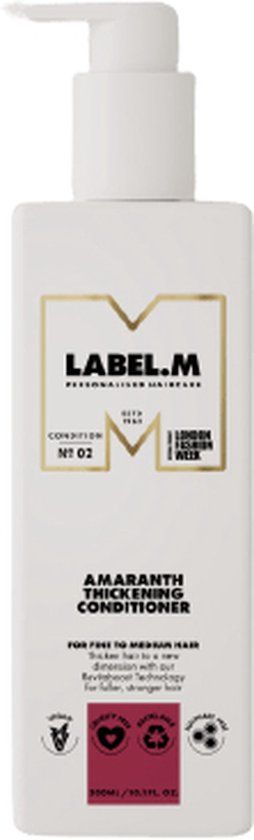 label.m Thickening Conditioner 1000 ml - Zwart - Haarclip