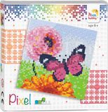 PIXELHOBBY Pixelhobby set Vlinder - Multi - 8+ jaar