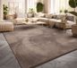 TT Home Vloerkleed Woonkamer Laagpolig Eenkleurig Modern Design Wasbaar Taupe 160x220 cm