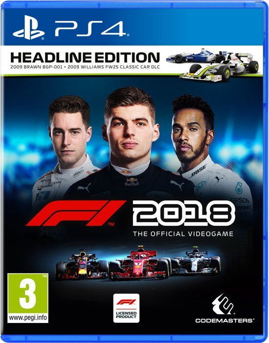 Codemasters F1 2018 Headline Edition PlayStation 4