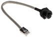 RS PRO Ethernetkabel Cat.5e, 200 mm, grijze patchkabel, A RJ45 STP-stekker, B RJ45