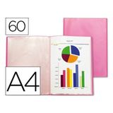 Liderpapel 47070 documentenmap, polypropyleen, doorschijnend, DIN A4, rood Frosty