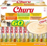 Inaba CIAO Churu Kattensnack Puree Chicken - 60x14 gr