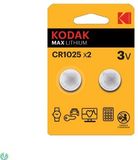 Kodak CR1025 pile bouton 2 pièces