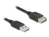 Delock 81512 Câble USB USB 2.0 1 m Noir