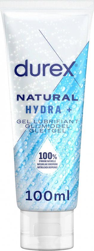 Durex Natural Hydratant Gel - 100 ml - Waterbasis Glijmiddel