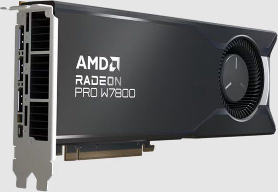 AMD Radeon PRO W7800 - 32 GB GDDR6 - 2x 8 pins