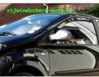Heko Zijwindscherm Kia Venga 5deurs va. 2010 donker zwart Rubber
