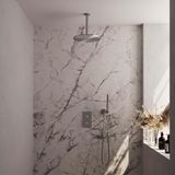 Brauer Brushed Edition Thermostatische Regendoucheset Inbouw - Hoofddouche 30 cm - RVS