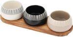 Koopman International Service set en grès 4 pièces