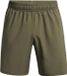 Under Armour UA Woven Wordmark Shorts Heren - Groen - Maat M