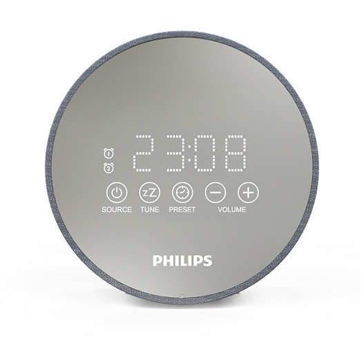 Philips TADR402/12 - Wekker - Grijs