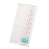 Craftelier - Draagbare mini-papier- en kartonnen vellen, voor het meten van scrapbooking of knutselen, met transparant lemmet en liniaal | afmetingen 9 x 17 cm