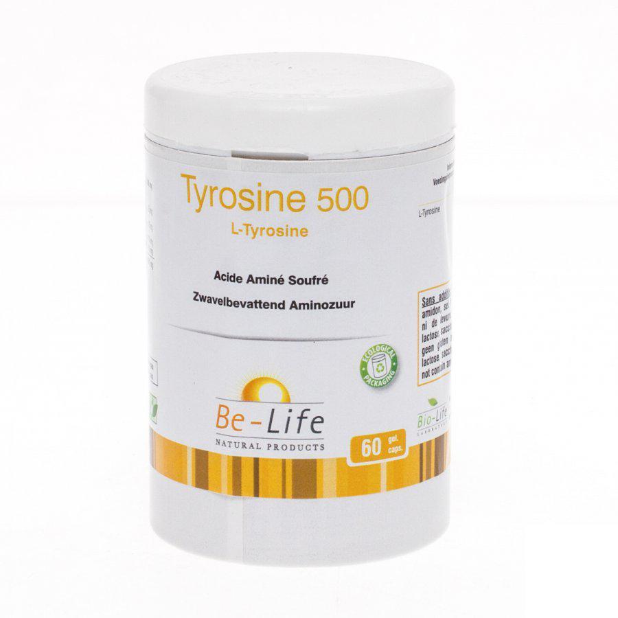 Be-Life Tyrosine 500 Capsules 60 stuks