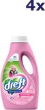 Dreft Vloeibaar Wasmiddel Delicate & Wool 21 Wasbeurten - 4 x 945 ml - Voordeelverpakking