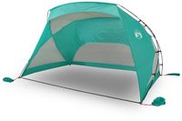 vidaXL Strandtent 274x178x170/148 cm 185T polyester zeegroen