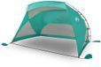 vidaXL Strandtent 274x178x170/148 cm 185T polyester zeegroen