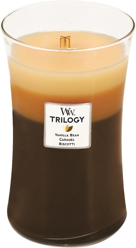 Woodwick Cafe Sweets Trilogy Large Candle