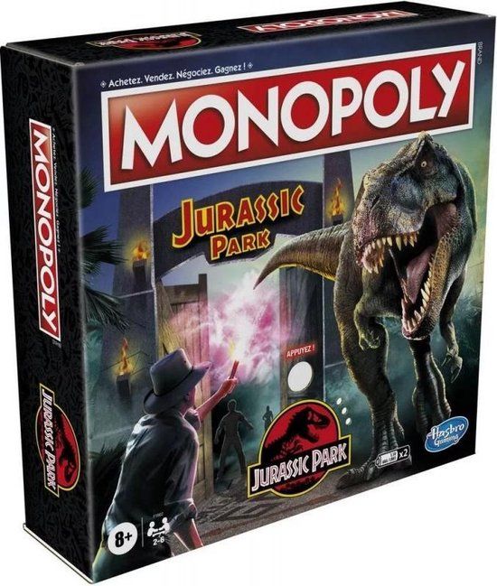 Monopoly Jurassic Park Bordspel