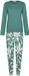 Pastunette - Nordic Leaf - Pyjama - Katoen/Modal - Groen - Maat 42