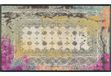 wash+dry Taza Pink Decoratieve deurmat Binnen Rechthoekig Meerkleurig 75 x 120 cm