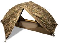 Merkloos Campingtent eenpersoonstent - Ultralicht - Camouflage - 213 x 80 x 96 cm