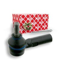 febi bilstein 12913 Trekstanguiteinde met kasteelmoer en splitpen, per stuk | Compatibel met: TOYOTA CAMRY, CAMRY Kombi, CARINA IV, CARINA IV Stufenheck, CELICA Cabriolet, CELICA Cabriolet