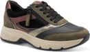 Tamaris WIDE FIT Dames Sneaker 8-83705-45 723 Wide Fit Khaki Leer/Textiel Maat 40 EU