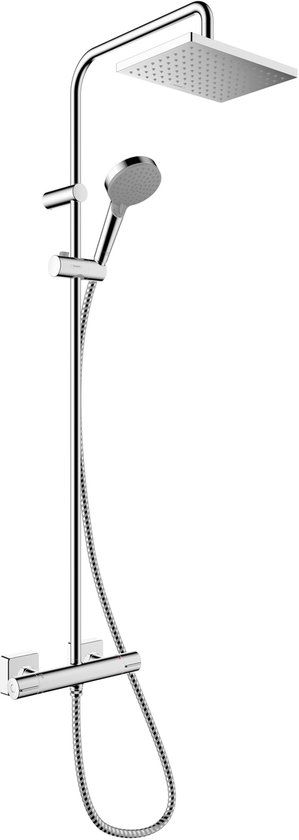 Hansgrohe Vernis Shape Regendoucheset met douchethermostaat Chroom
