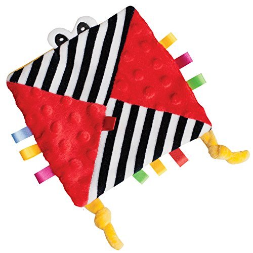 Fluffy Colours Baby kisterdoek ROOD snoepdoek knuffeldoek motiefdoek snuiffeldoek kinderen