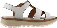 STONEFLY STAR 10 LTH Wit Sandalen met hak