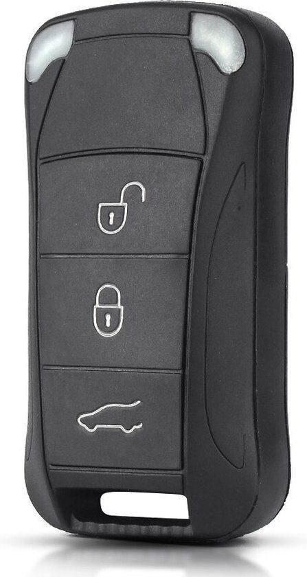Autosleutelbehuizing Porsche Cayenne 3 Knops | Geschikt voor Mazda 3 & 6