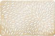 Zeller 2x Rechthoekige placemats glanzend goud 29 x 44 cm