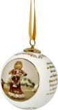 Goebel - Kerst | Decoratief beeld / figuur Jaarlijkse Bal 2023 | Porselein - 8cm