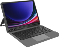 BlueBuilt Samsung Galaxy Tab S9/S9 FE/S10 FE Keyboard Case QWERTY Black