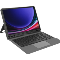 BlueBuilt Samsung Galaxy Tab S9/S9 FE/S10 FE Keyboard Case QWERTY Black