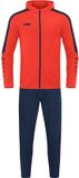 Jako Power Vrijetijdspak Met Kap Dames - Flame / Marine
