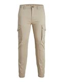 JACK & JONES Paul Lake Cargo loose fit heren cargo broek beige