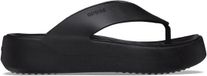 Crocs Getaway Platform Flip Zehentrenner Damen - Größe 42 - Schwarz