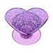 PopSockets Phone Grip met uitbreidende kickstand, PopSockets voor telefoon - iriserende confetti dromerig hart