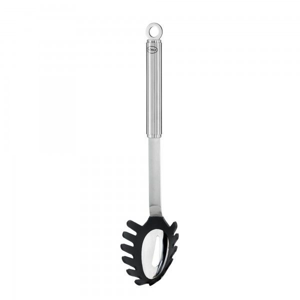 Rösle 10629 - Lepel - Zwart - Silicone, Roestvrijstaal