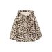 s.Oliver imitatiebont faux fur winterjas met panterprint - beige