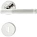 Häfele Garniture de béquille de porte LDH 2171 Acier inoxydable bicolore, BB-Buntbart
