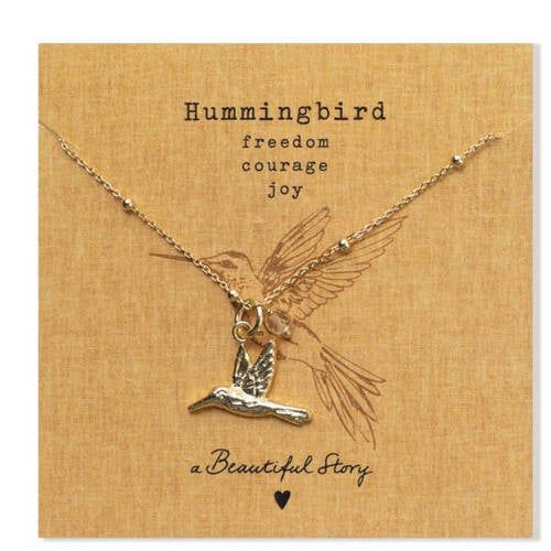 A Beautiful Story Ketting Instinct Hummingbird Citrine