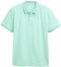Tom Tailor Poloshirt met katoenen logoprint - L - Katoen - Effen - Regular Fit - Mannen - Casual - Korte mouw - Polokraag - Knopen - bright mint green