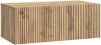 vidaXL TV-meubel wandmontage eiken ambachtelijk 78,5 x 41 x 30 cm