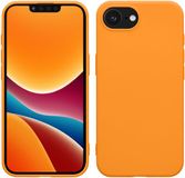 kwmobile telefoonhoesje geschikt voor Apple iPhone 17e / iPhone 16e - Hoesje voor smartphone - Back cover in fruitig oranje