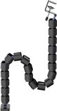 SpeaKa Professional SP-13403052 Kabelslang ABS, Staal, Thermoplast Zwart flexibel (l x b x h) 1.34 m x 100 mm x 109 mm
